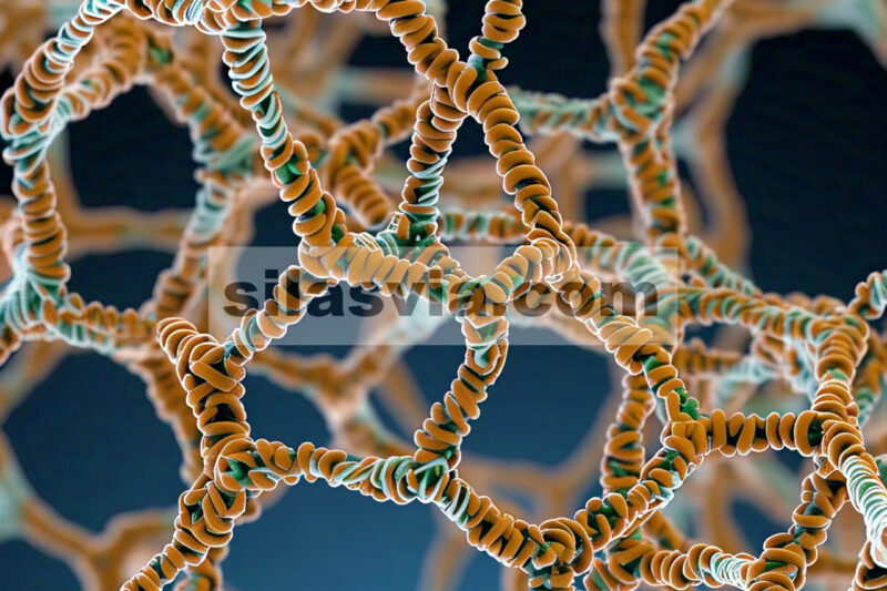 Nanofiber Peptida yang Tidak Teratur Secara Intrinsik dari Motif Terstruktur dalam Protein