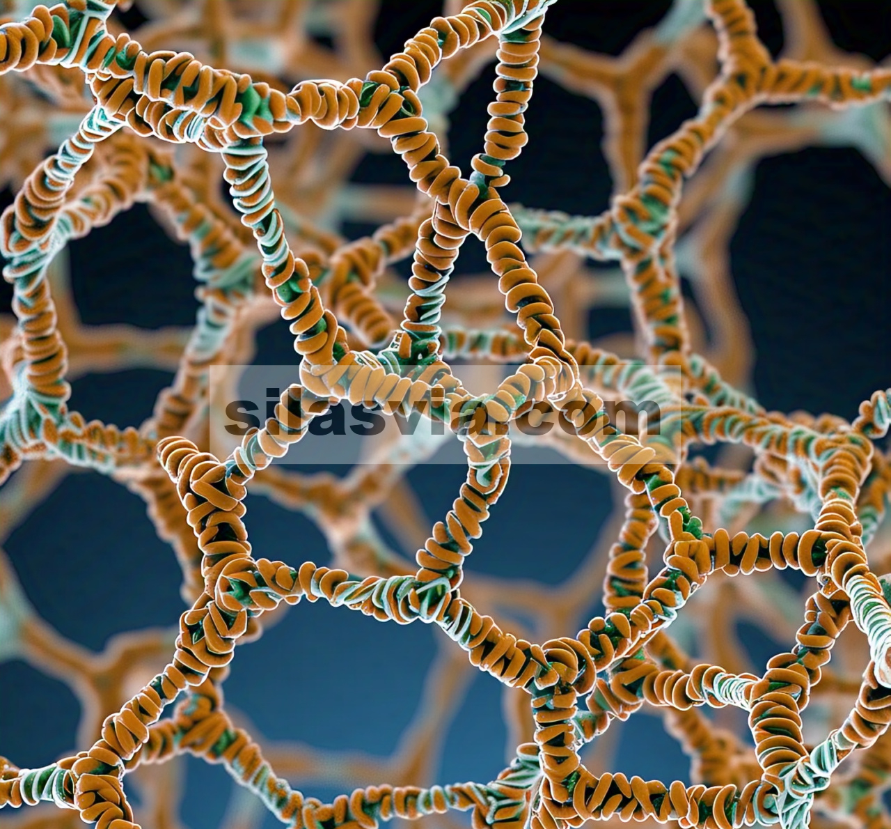 Nanofiber Peptida yang Tidak Teratur Secara Intrinsik dari Motif Terstruktur dalam Protein