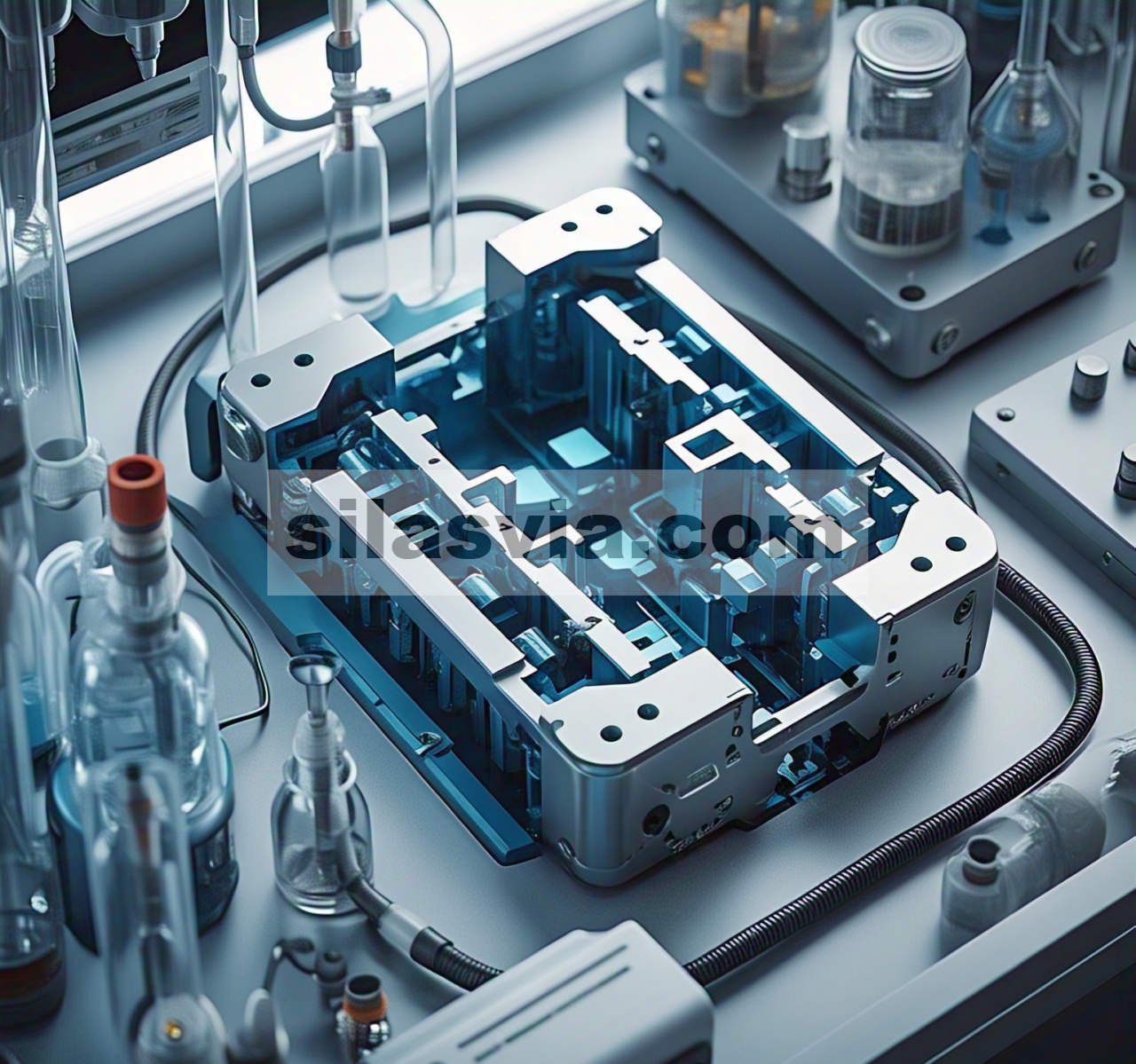 Perancangan Bimetal Berdasarkan Laju Nukleasi Analog Biru Prusia untuk Baterai Ion Seng Berbasis Air yang Disempurnakan dengan Elektrolit Hibrida Gliserol-Air