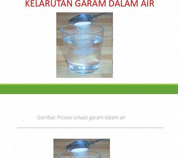 Kelarutan Dalam Air