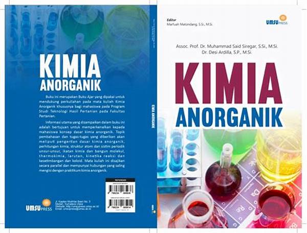 Bidang Kerja Kimia Anorganik