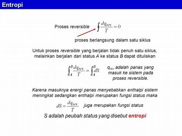 Entropi Meningkat