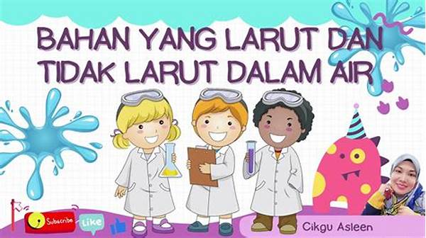 Tidak Larut Dalam Air